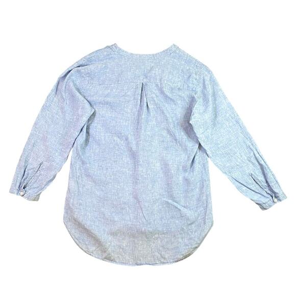 Vintage LL Bean Linen Tunic Top - M - Picture 3 of 3